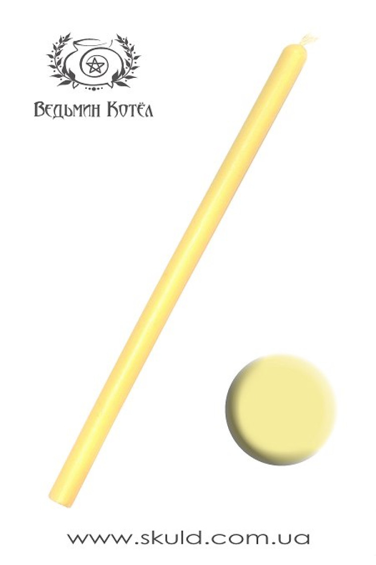 Свічка біла тригодинна