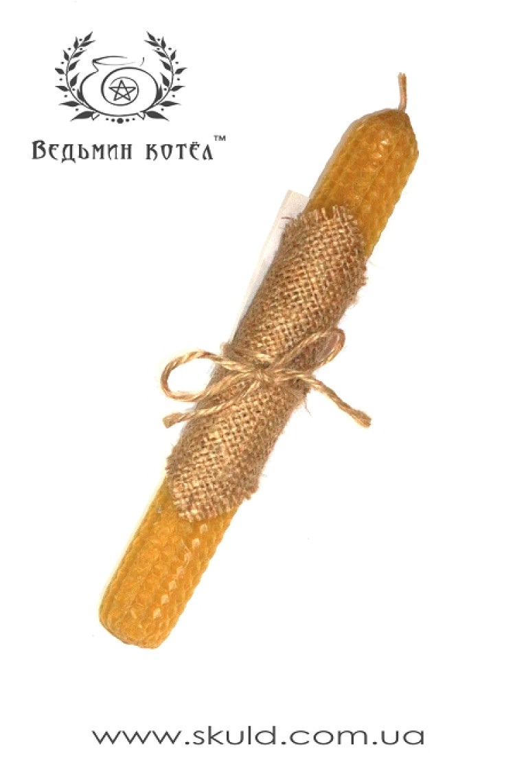 Свічка з вощини з Полином