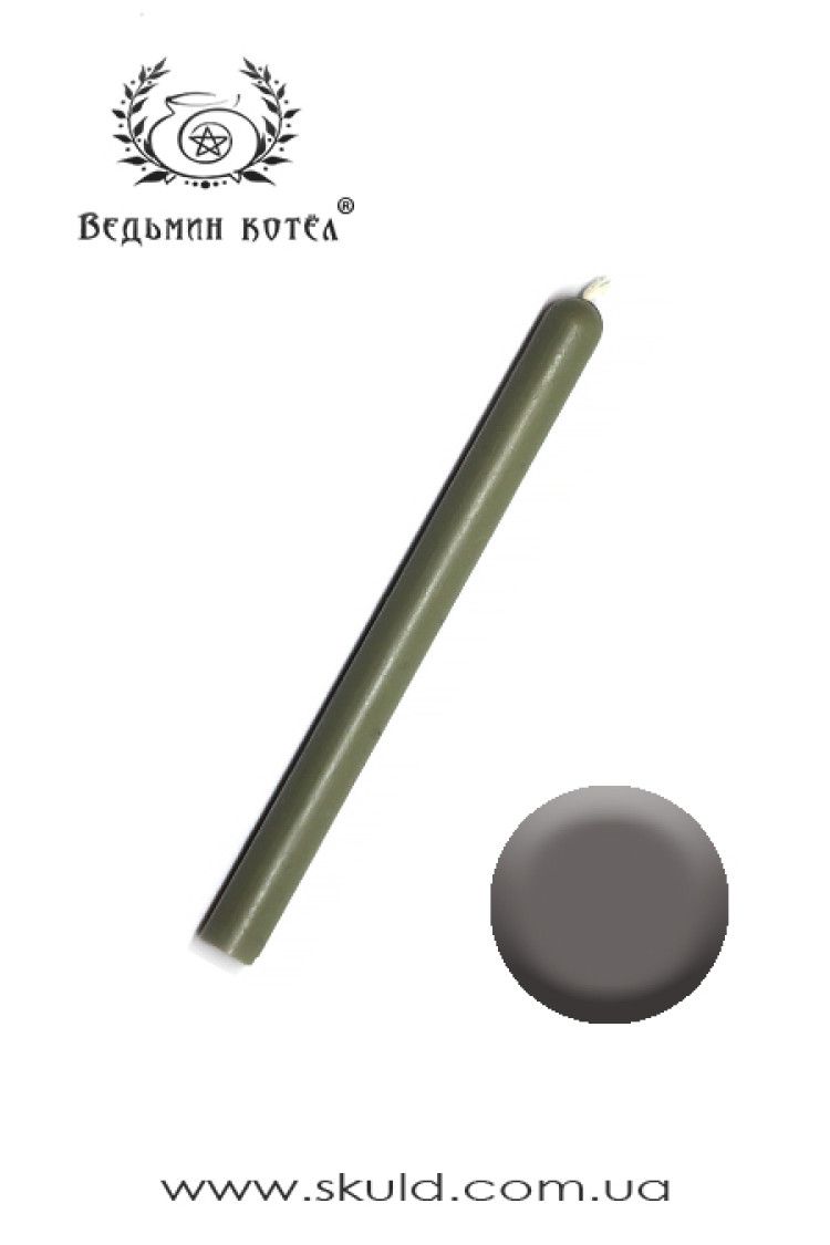 Свічка сіра годинна
