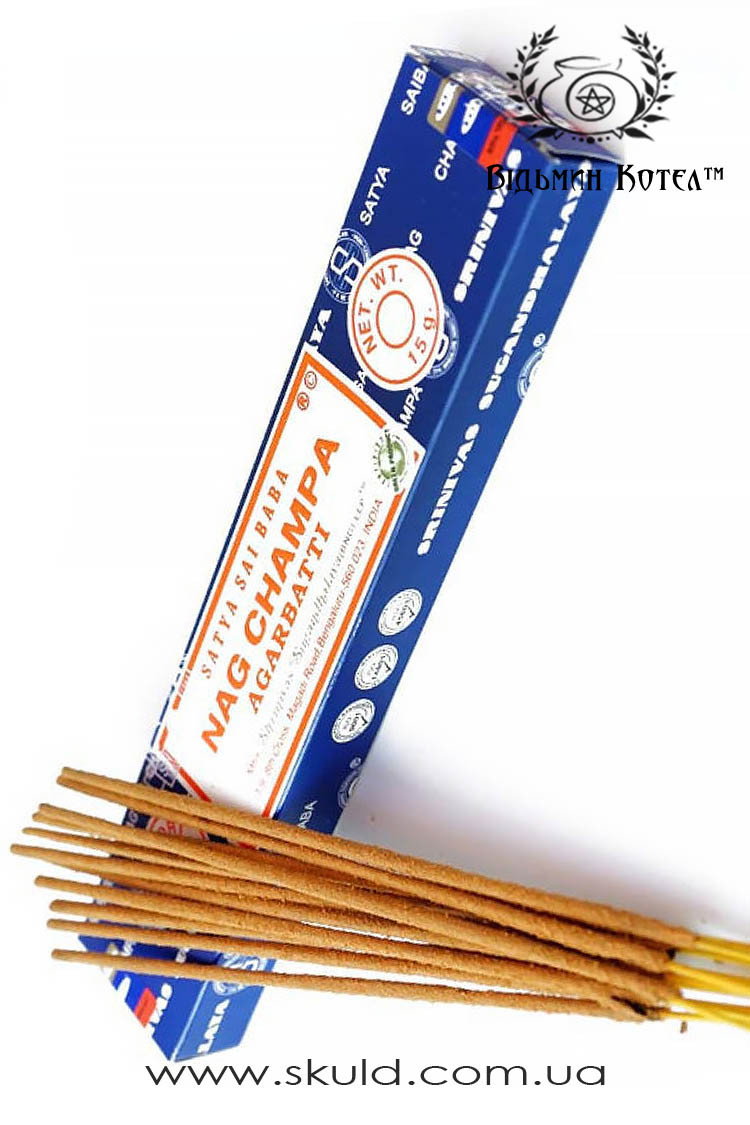 Натуральні пилкові пахощі Nag Champa